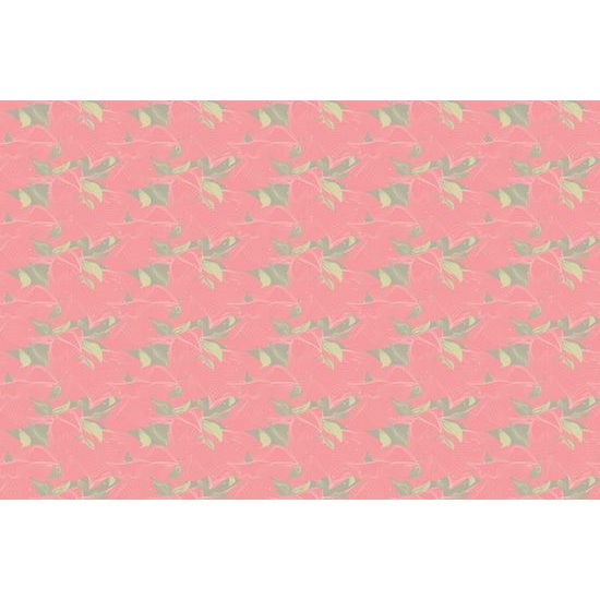 Samolepící tapeta zajímavé listy v růžovém provedení