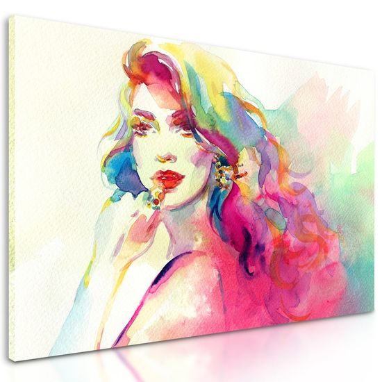 Obraz portét nádherné ženy