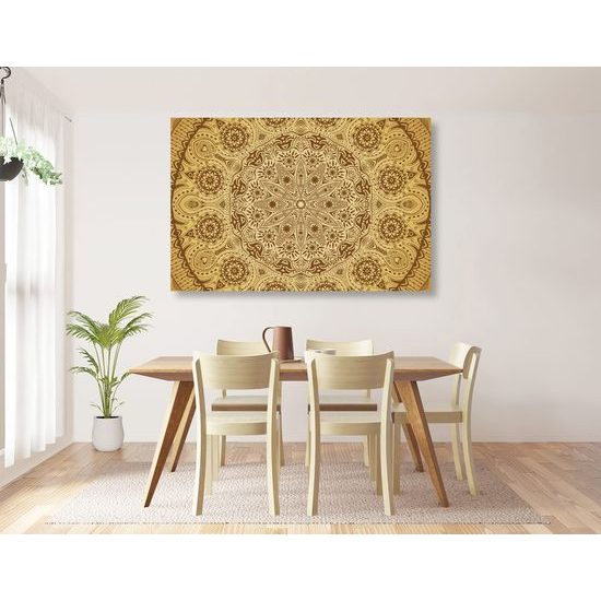 Obraz zlatá luxusní Mandala