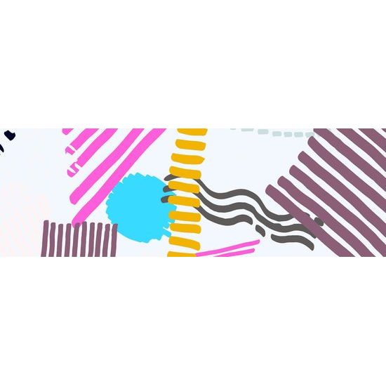 Obraz stylový Memphis vzor