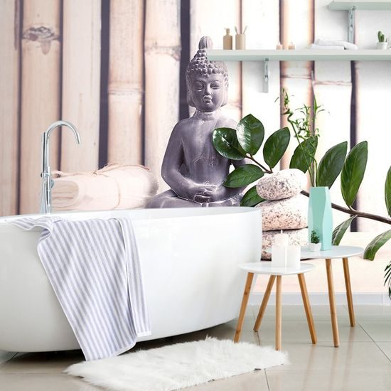 Fototapeta wellness zátiší s Buddhou