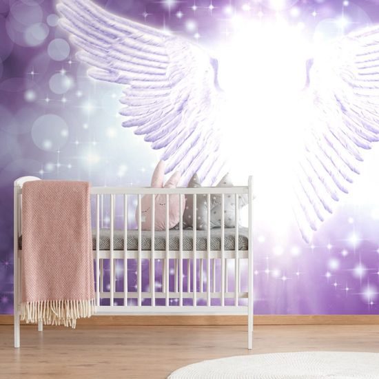 Samolepící tapeta abstraktní pozadí s křídly