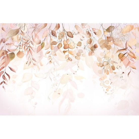 Samolepící tapeta něžné listy