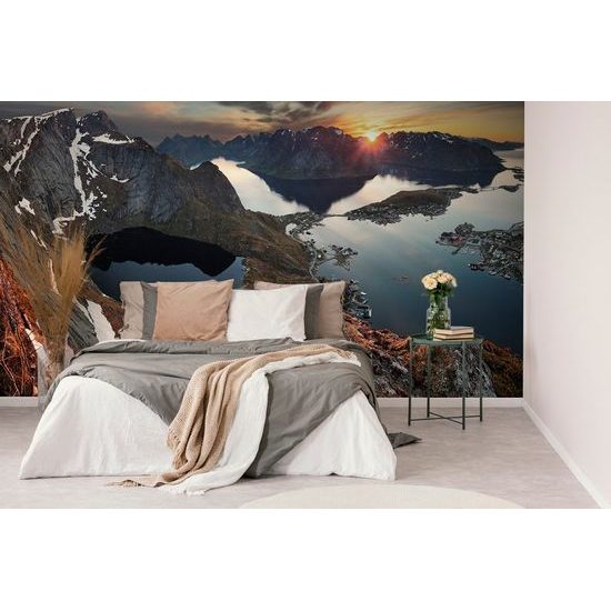 Samolepící fototapeta pohled na velkolepou horskou krajinu