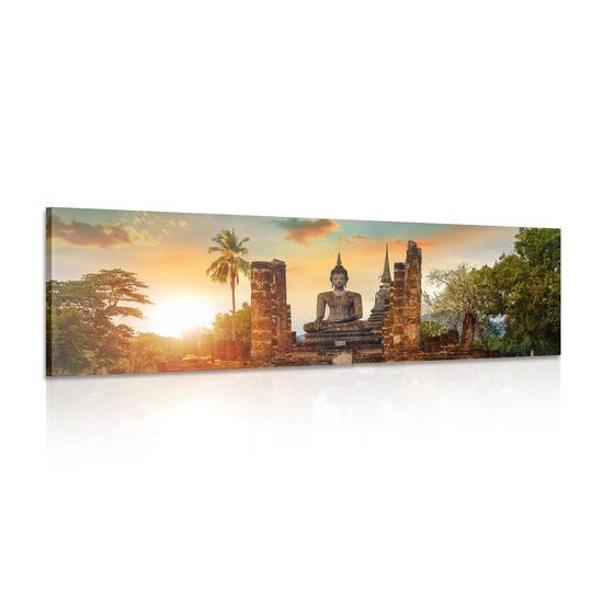 Obraz Buddha v historickém parku Sukhothai