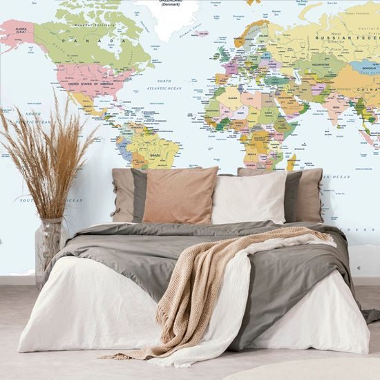 Samolepící tapeta klasická školská mapa