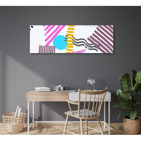 Obraz stylový Memphis vzor