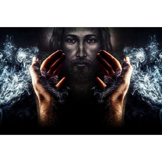 Samolepící tapeta lidská důvěra v Ježíše