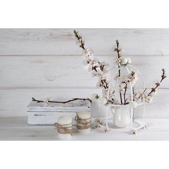 Samolepící fototapeta zátiší v jemných tónech barev