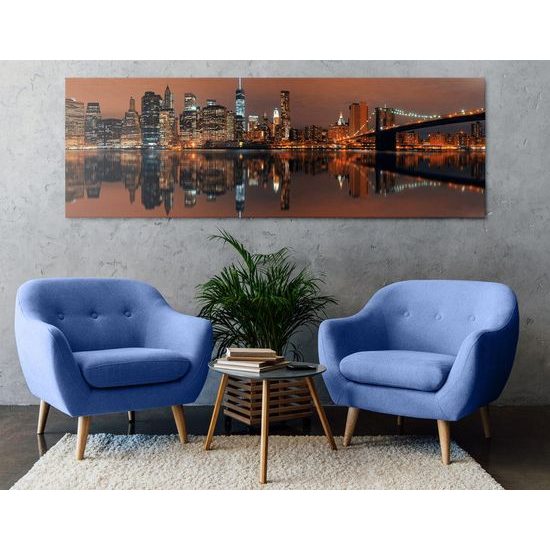 Obraz noční Manhattan