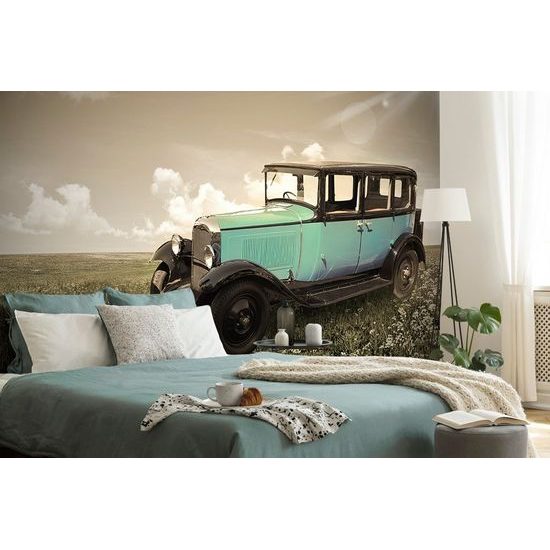 Samolepící fototapeta starodávné auto