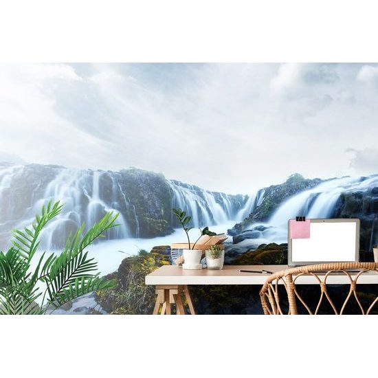 Krásná fototapeta vodopády