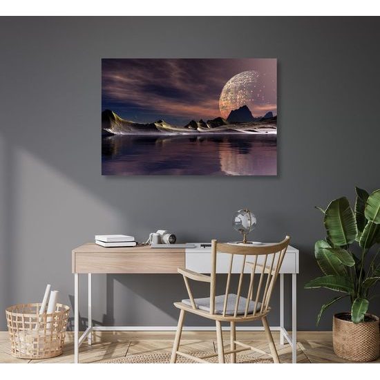 Obraz neznámá planeta