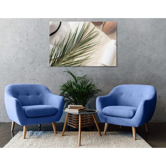 Obraz zátiší na pláži