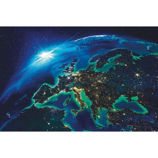 Samolepící fototapeta nádherný pohled na Zemi z vesmíru