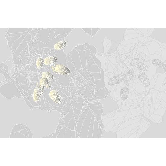 Tapeta zajímavé koblihy v uměleckém provedení