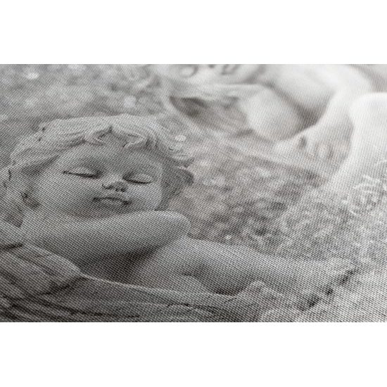 Obraz dvojice spící andílky