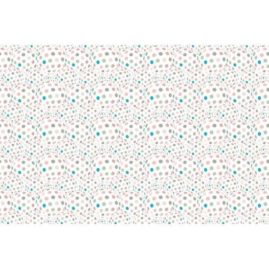 Samolepící tapeta optická iluze tvořená pastelovými kuličkami