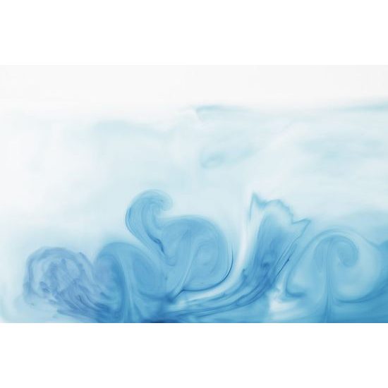 Tapeta okouzlující modrá abstrakce