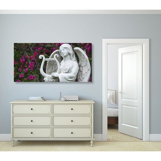 Obraz nádherný zpívající anděl