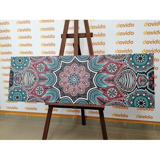 Obraz květinová Mandala