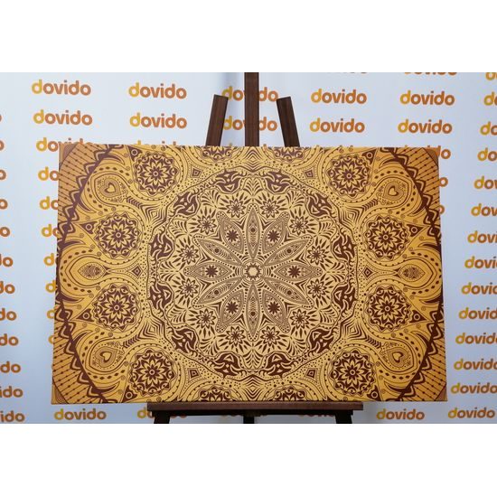 Obraz zlatá luxusní Mandala