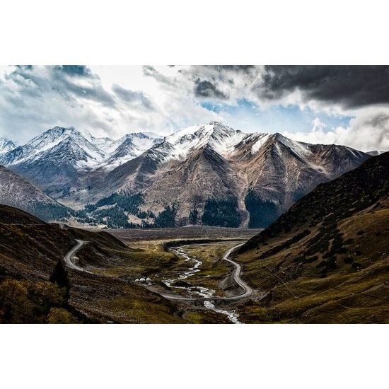 Samolepící fototapeta panorama hor