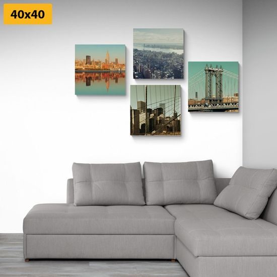 Set obrazů velkolepý New York