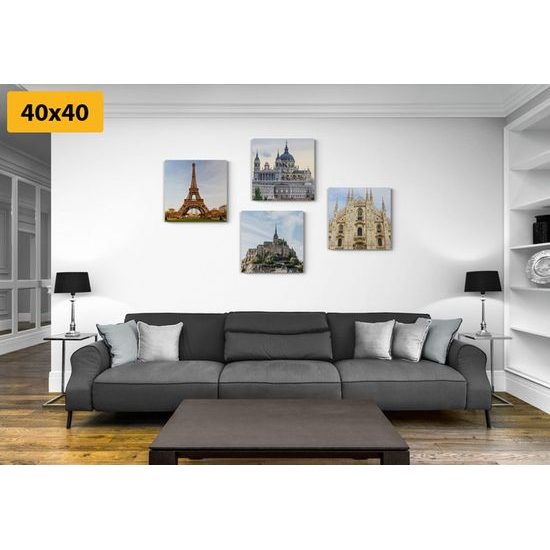 Set obrazů impozantní architektura