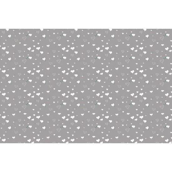 Tapeta malá bílá srdíčka