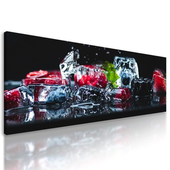 Obraz ledové ovocné zátiší