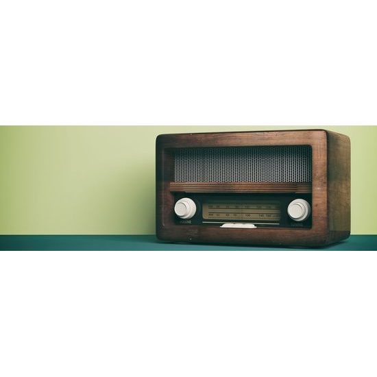 Obraz staré rádio