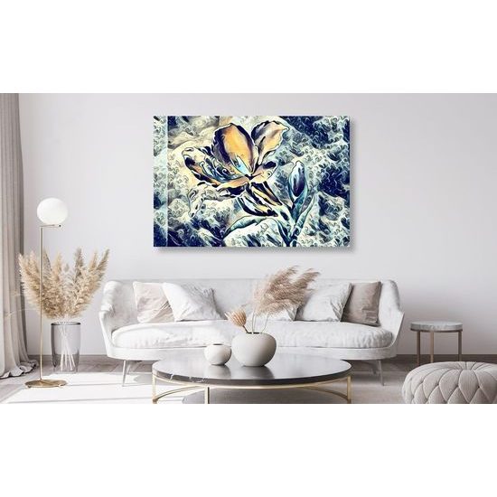 Obraz surrealistický květ