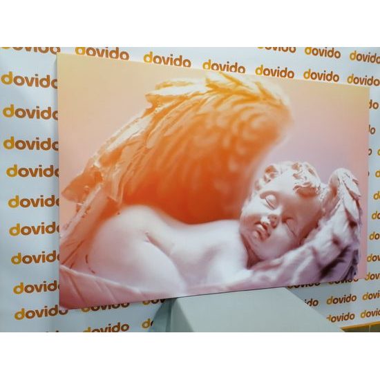 Obraz soška spící andílek