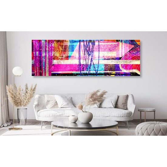 Obraz abstraktní výbuch barev