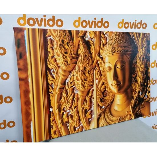 Obraz zlatý Buddha