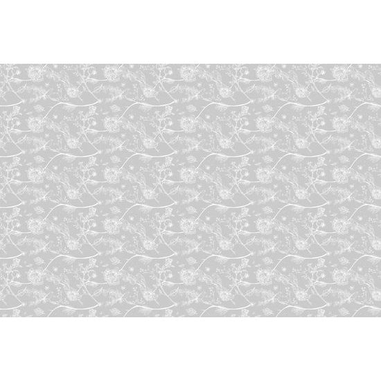 Tapeta jemné zobrazení ptáčků na větvičkách