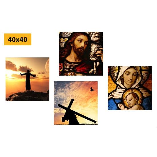 Set obrazů duchovní cesta