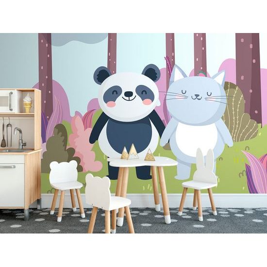 Tapeta usmívající se zvířátka