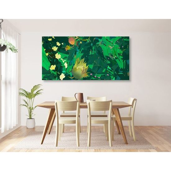 Obraz zákoutí džungle