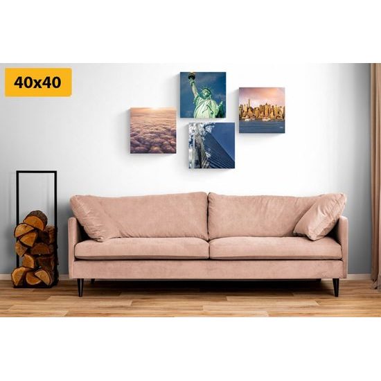 Set obrazů nezapomenutelný New York
