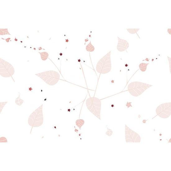 Tapeta něžné lístky