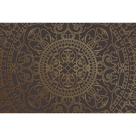 Obraz zlatý luxusní oranament