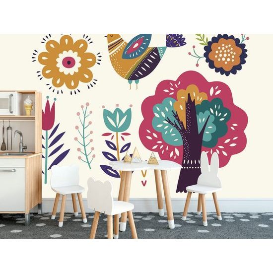 Tapeta nádherné lidové motivy