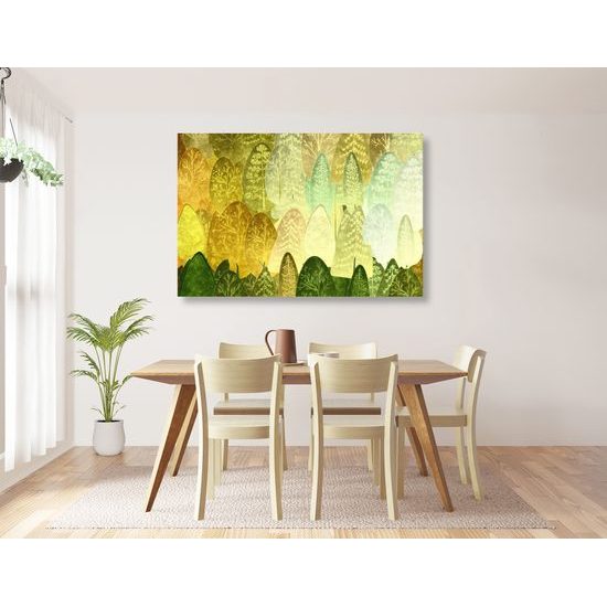 Obraz pohádkově nesouměrné stromy