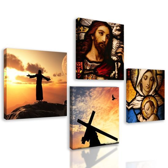 Set obrazů duchovní cesta