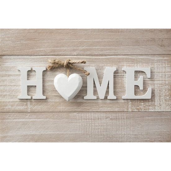 Originální samolepící fototapeta vintage nápis Home