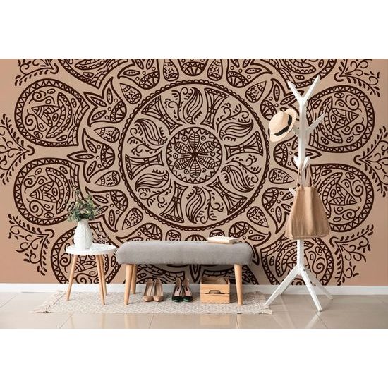 Samolepící tapeta kmenová Mandala