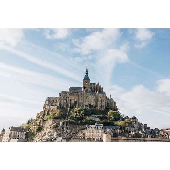 Samolepící fototapeta Mont-Saint-Michel v Normandie