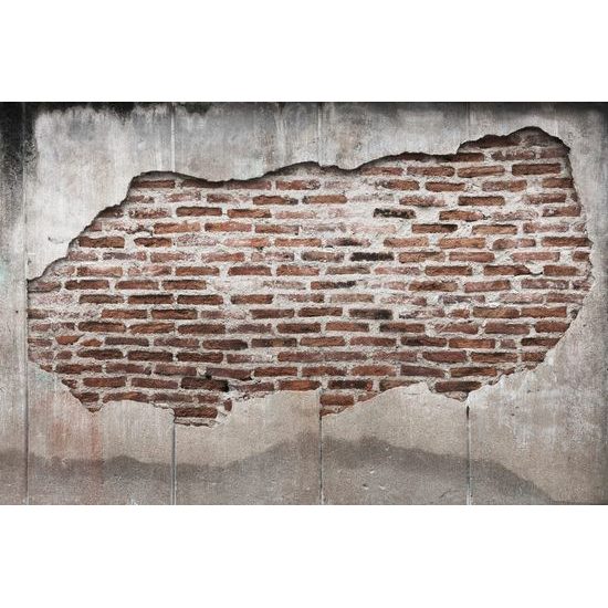 Samolepící fototapeta s cihlovým urbánním motivem